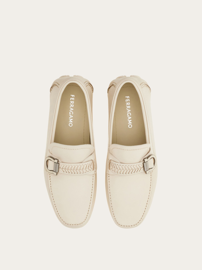 FERRAGAMO Driver with Gancini ornament outlook