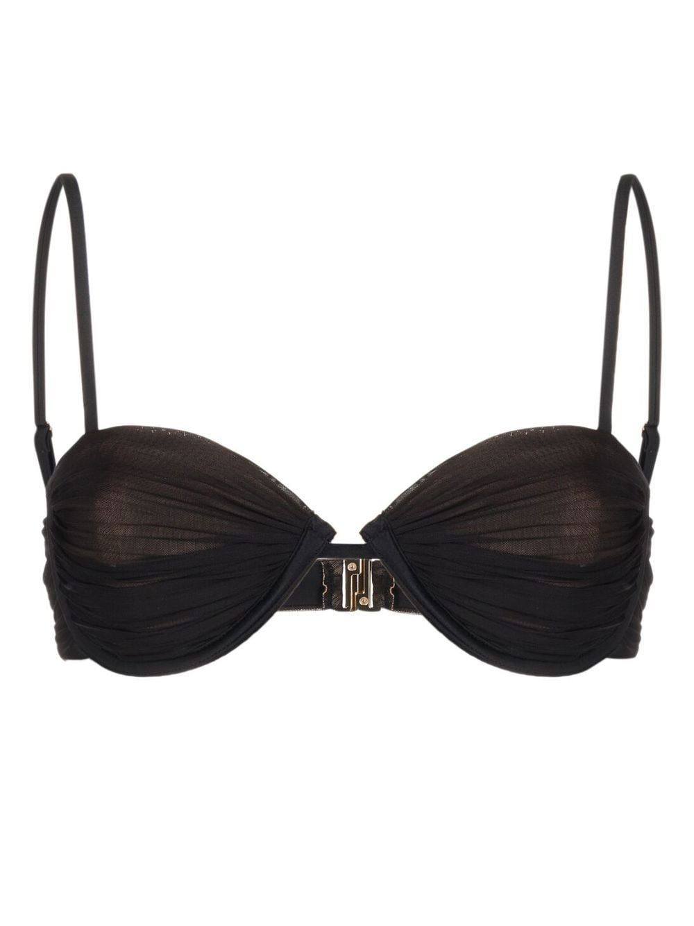 mesh underwired bikini top - 1