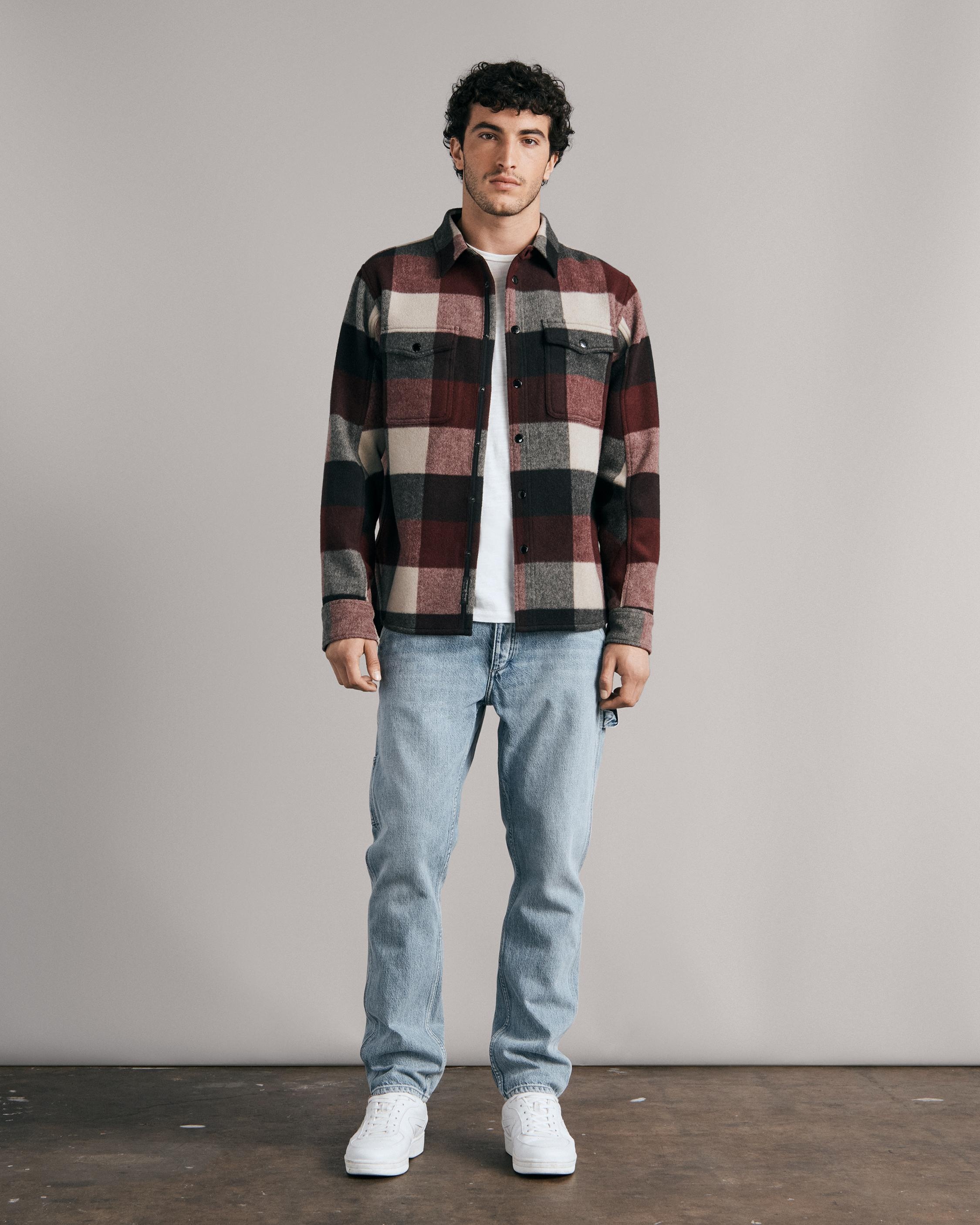 Wool Engineered Jack Shirt
Relaxed Fit Button Down Shirt - 2