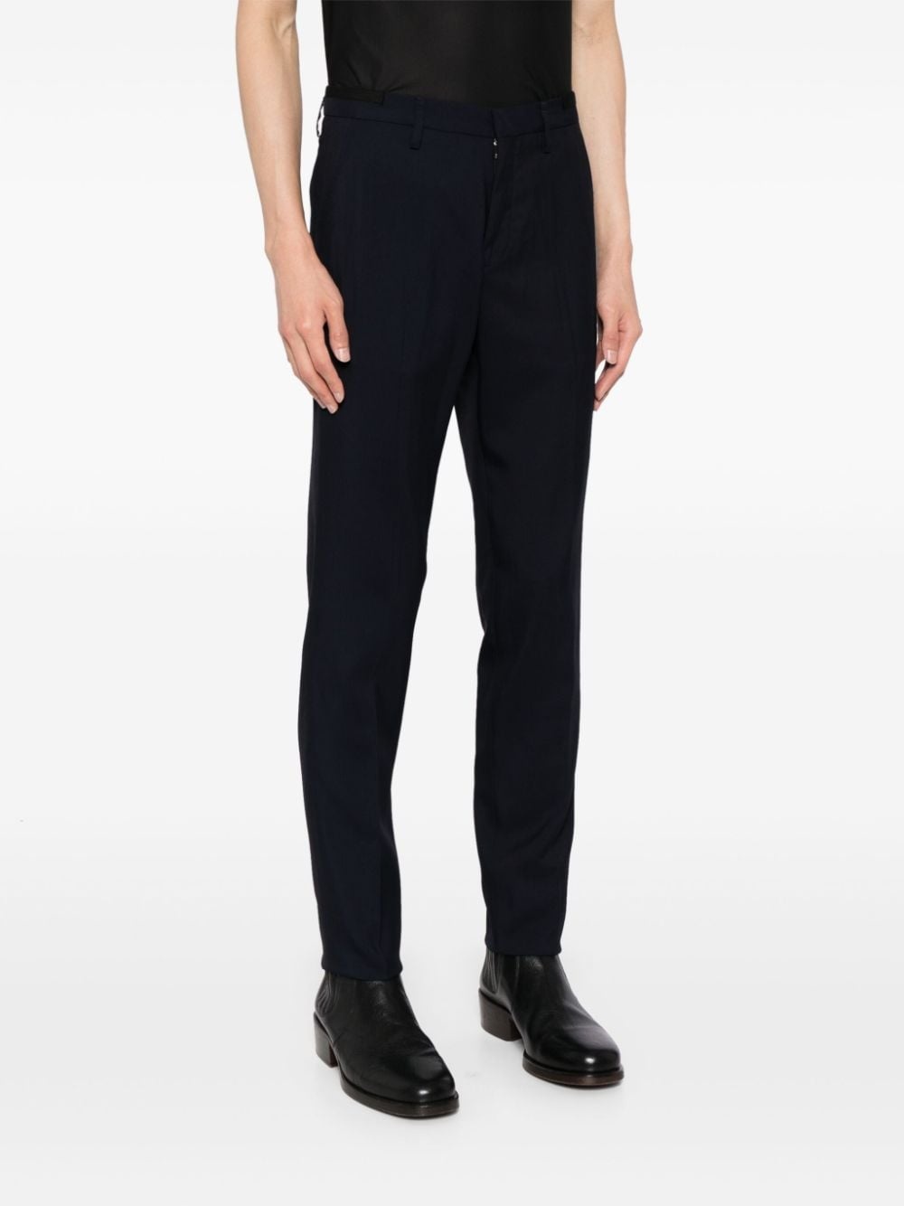 straight-leg tailored trousers - 3