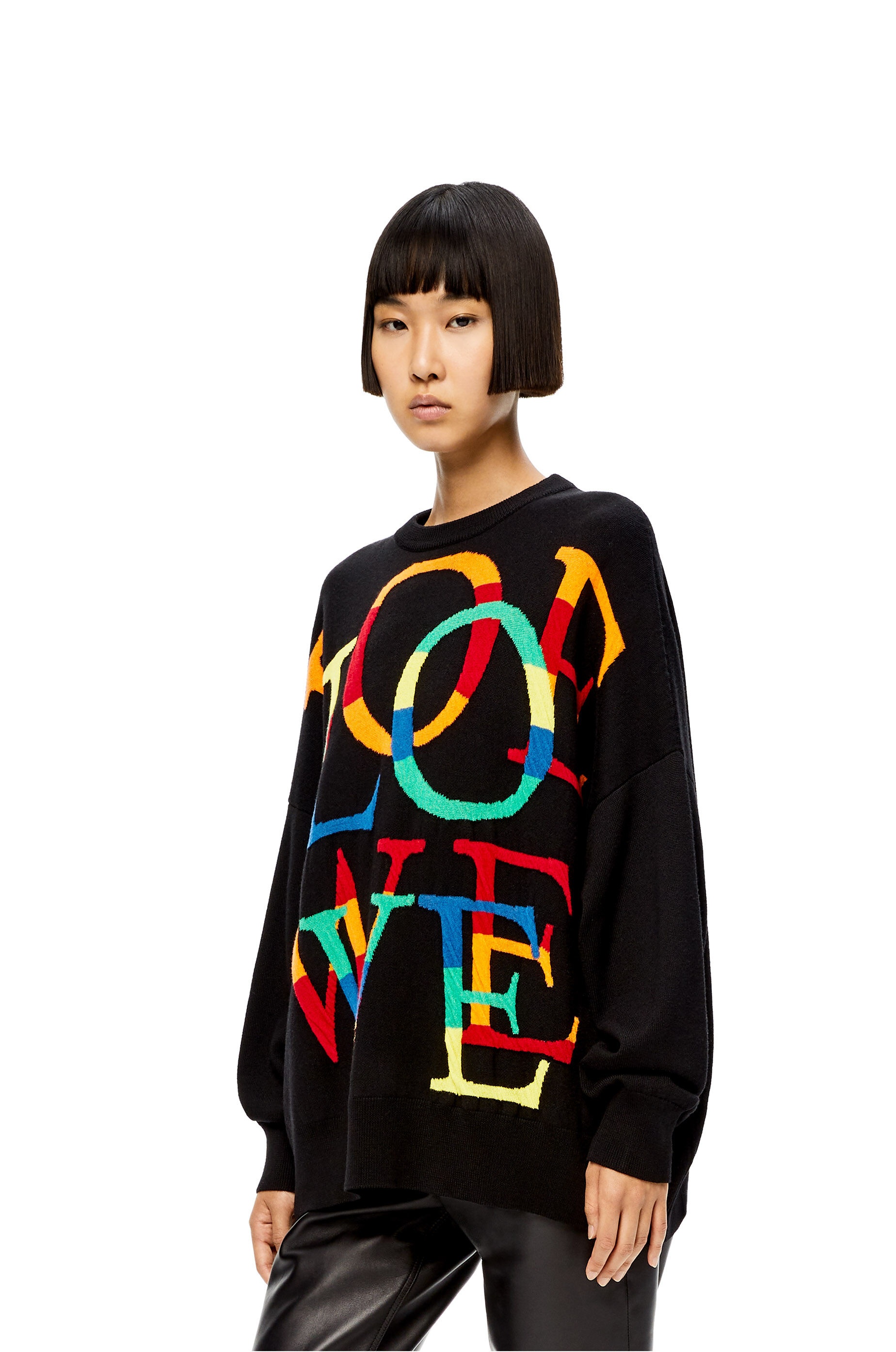 LOEWE love sweater in wool - 3