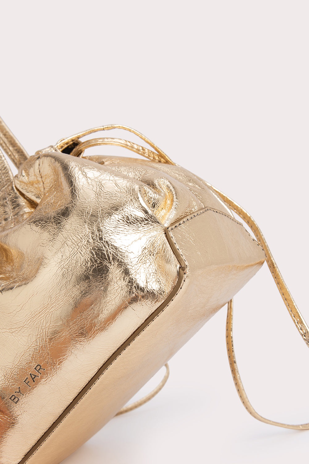 Malmo Parchment Metallic Leather - 5