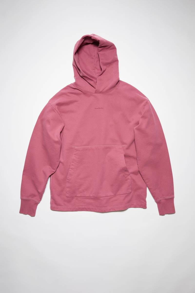Hooded sweatshirt - Old pink - 1