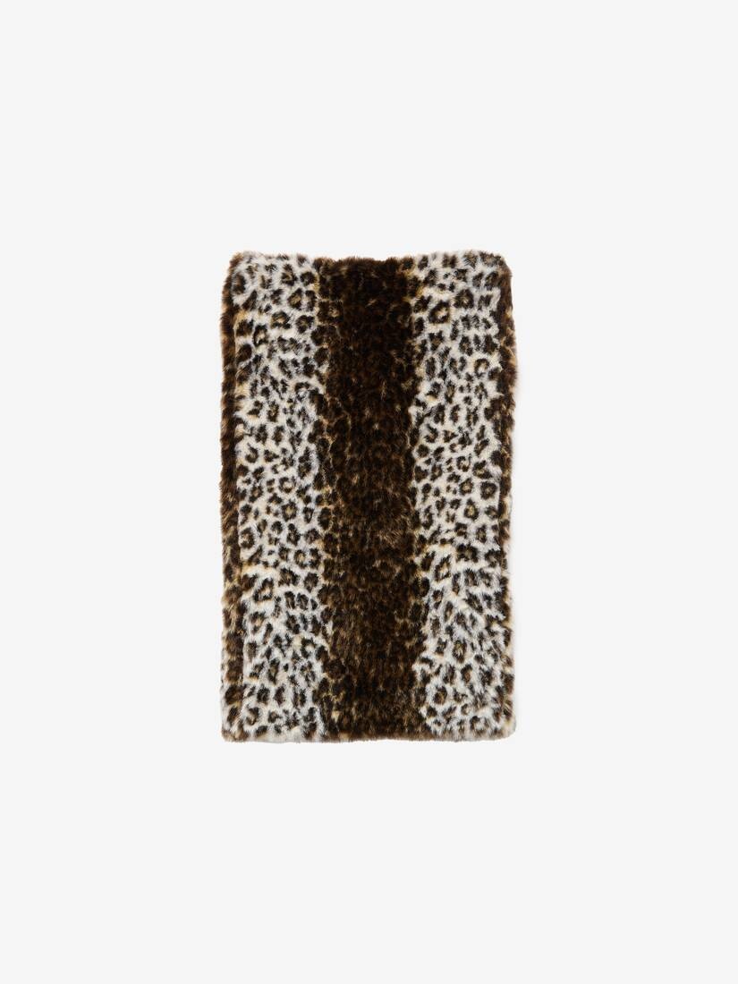 Leopard Jacquard Pencil Skirt - 2