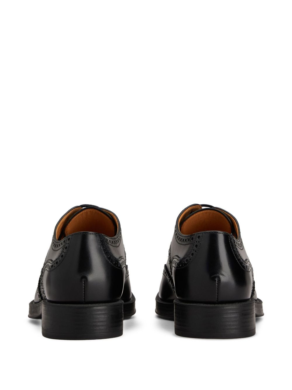 leather Derby shoes - 3