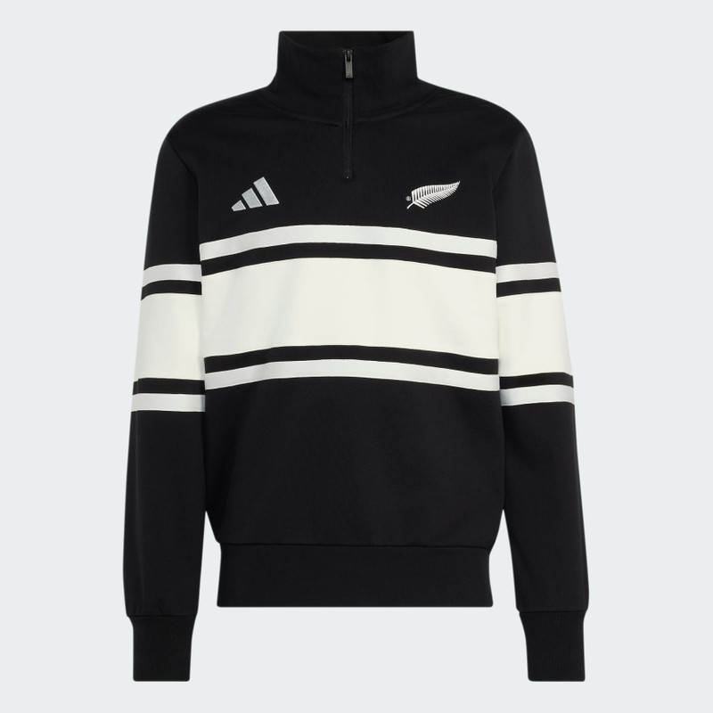 New Zealand Rugby Leisurewear Quarter Zip Sweatshirt 1