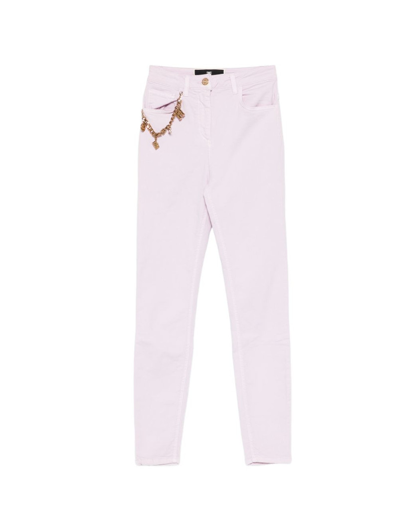 charm-detail jeans 1