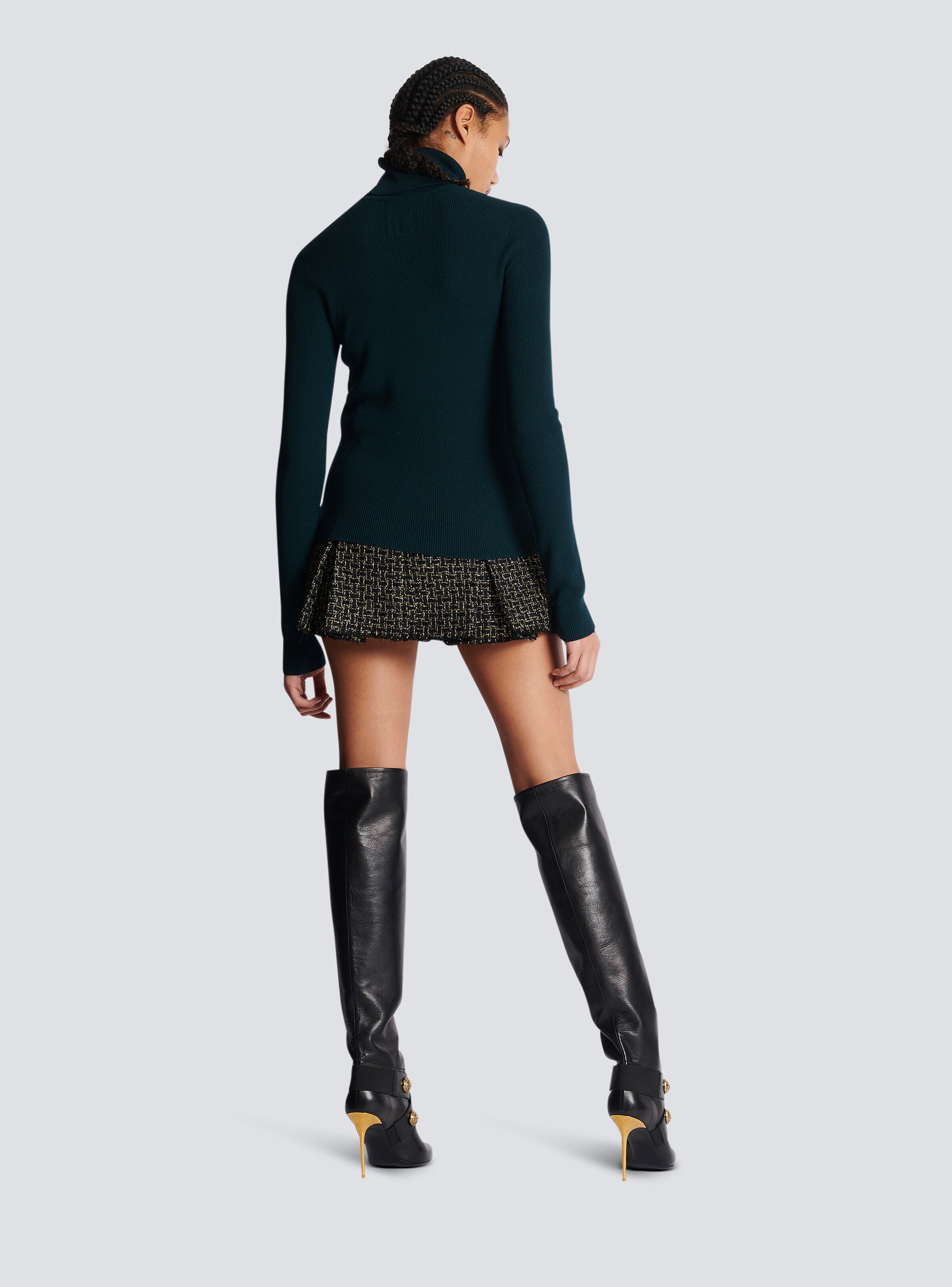 Fine knit turtleneck - 4