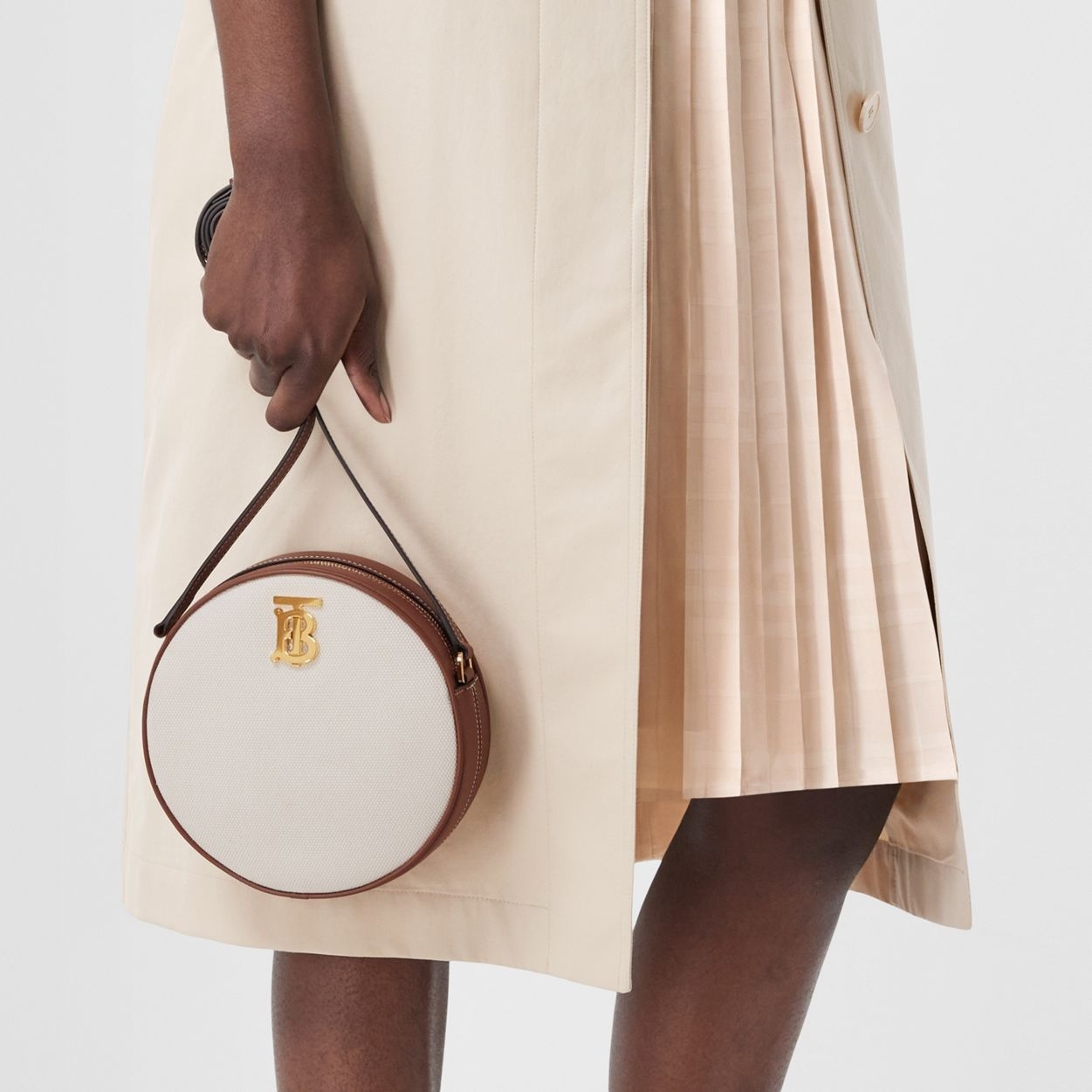 Monogram Motif Canvas and Leather Louise Bag - 9