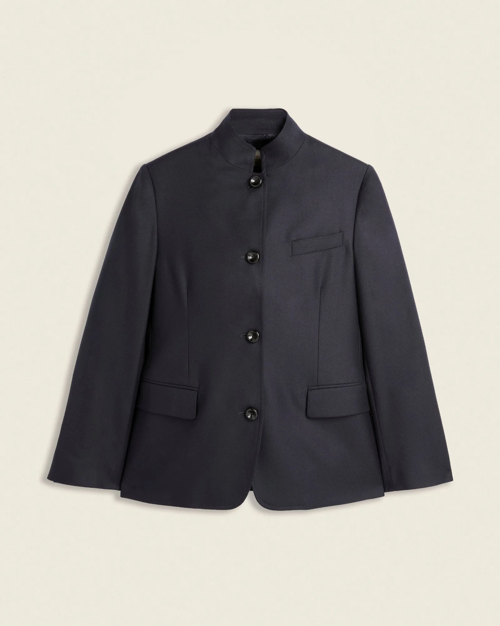 Regular fit wool-flannel jacket - 1