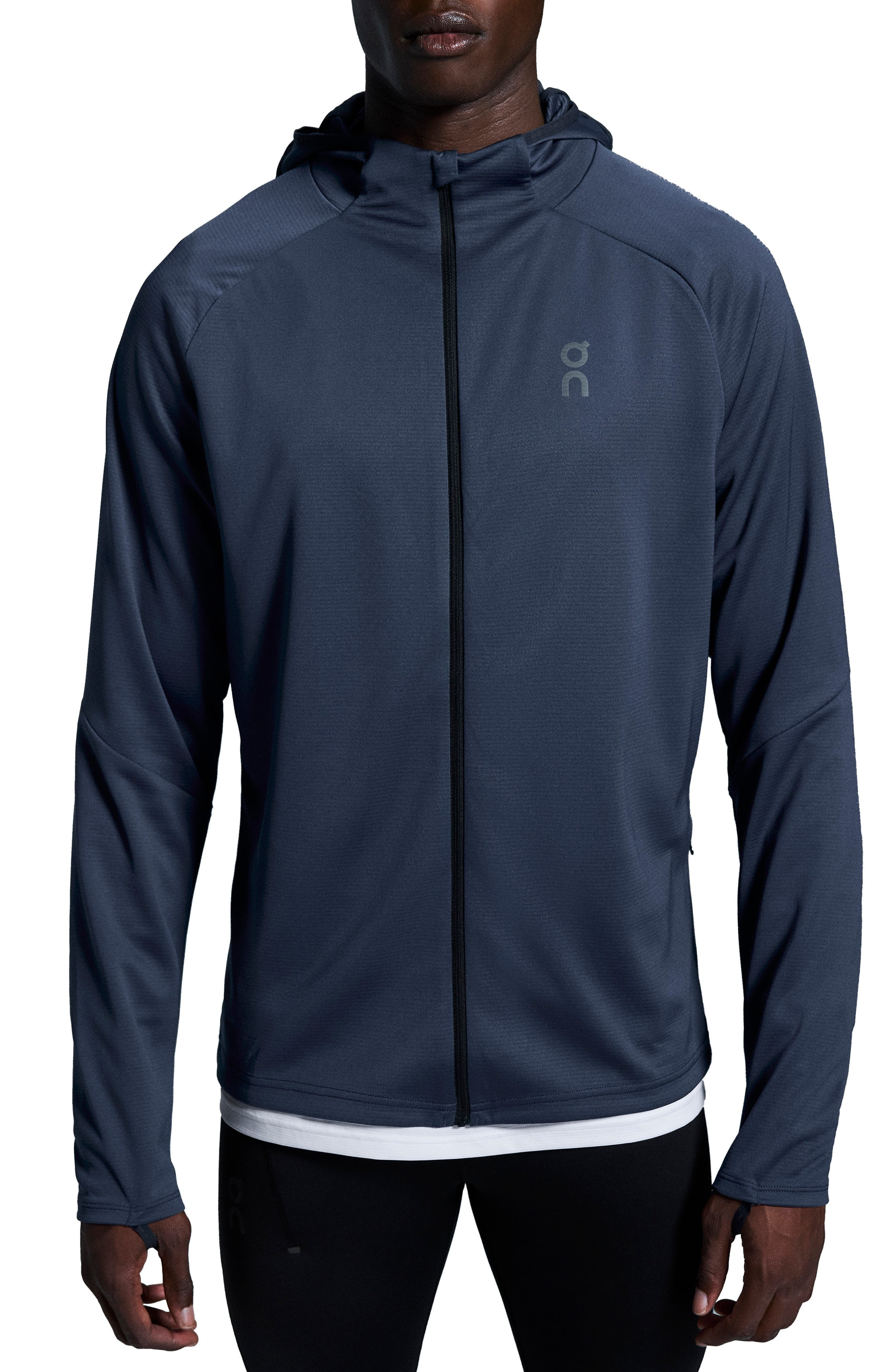 On Climate Zip Hoodie in Midnight at Nordstrom - 1