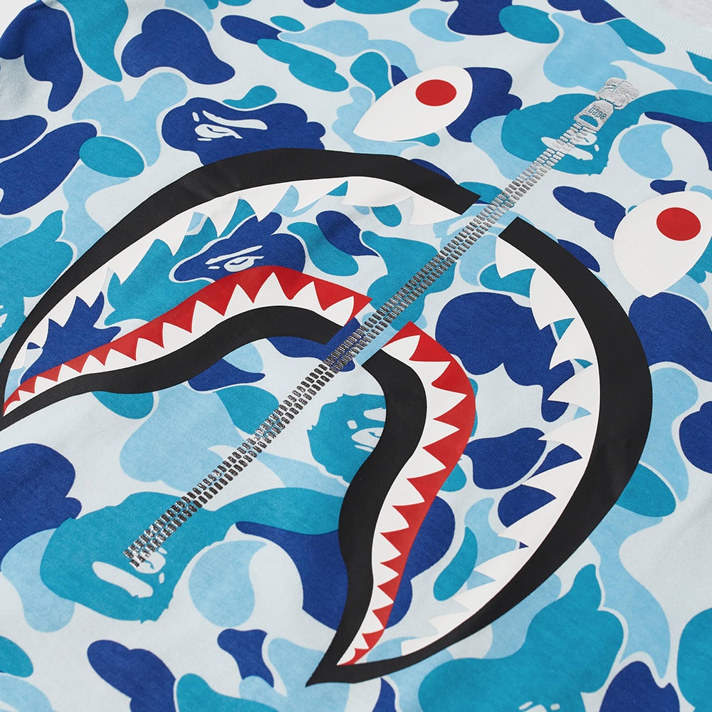 A Bathing Ape Big ABC Camo Shark Tee - 2