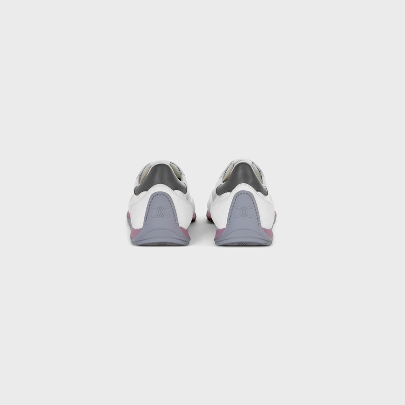 CELINE RACER SNEAKER IN NYLON, SUEDE CALFSKIN AND CALFSKIN outlook