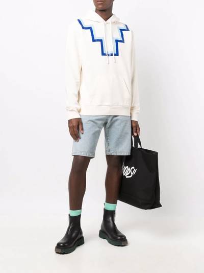 Marcelo Burlon County Of Milan rural cross hooded sweatshirt outlook