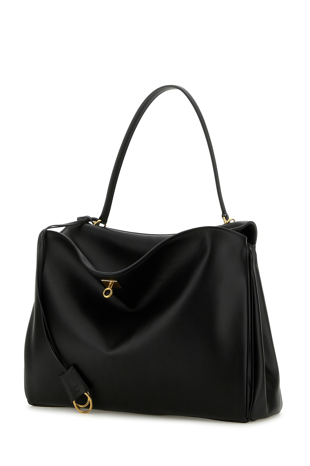 Black leather large Rodeo handbag - 2