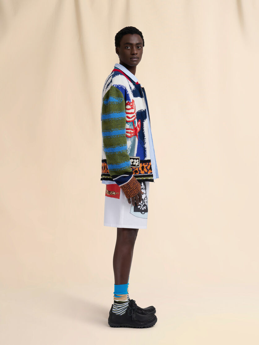 MULTICOLOUR WOOL SWEATER - 5