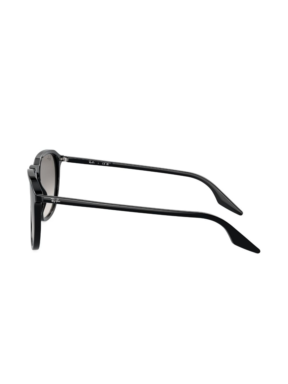 round-frame acetate sunglasses - 3