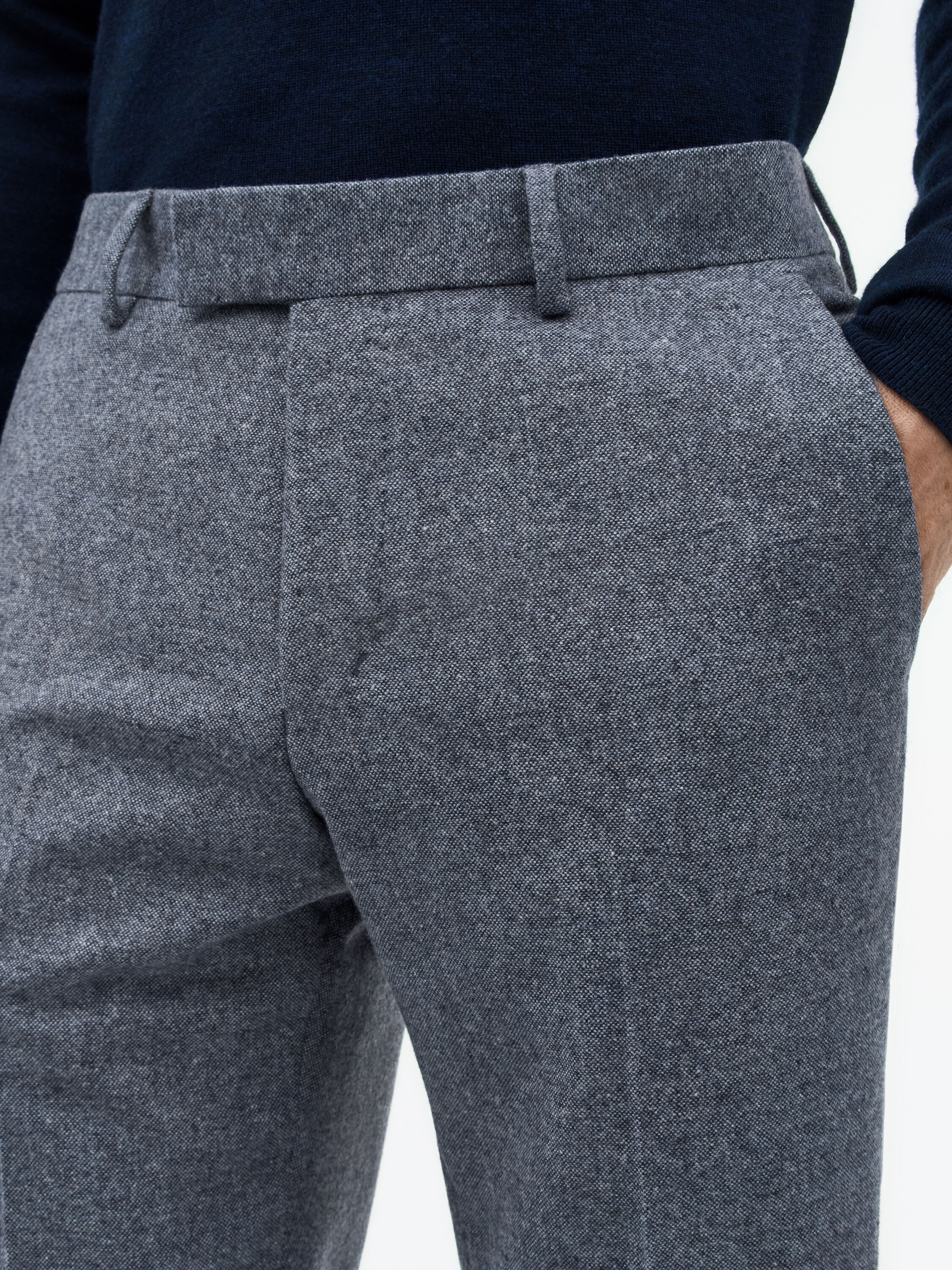 Tenuta Brushed Wool Trousers - 5