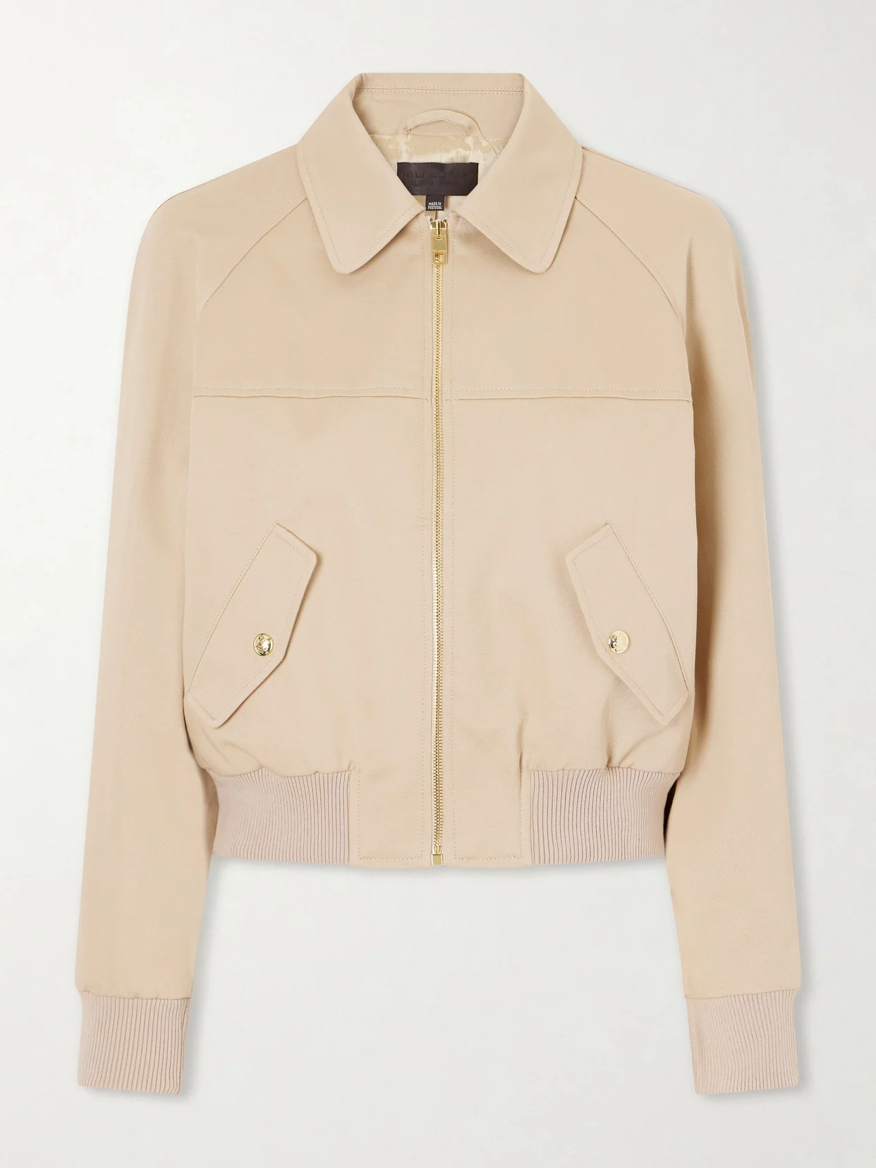 Saul Cotton Bomber Jacket - 1