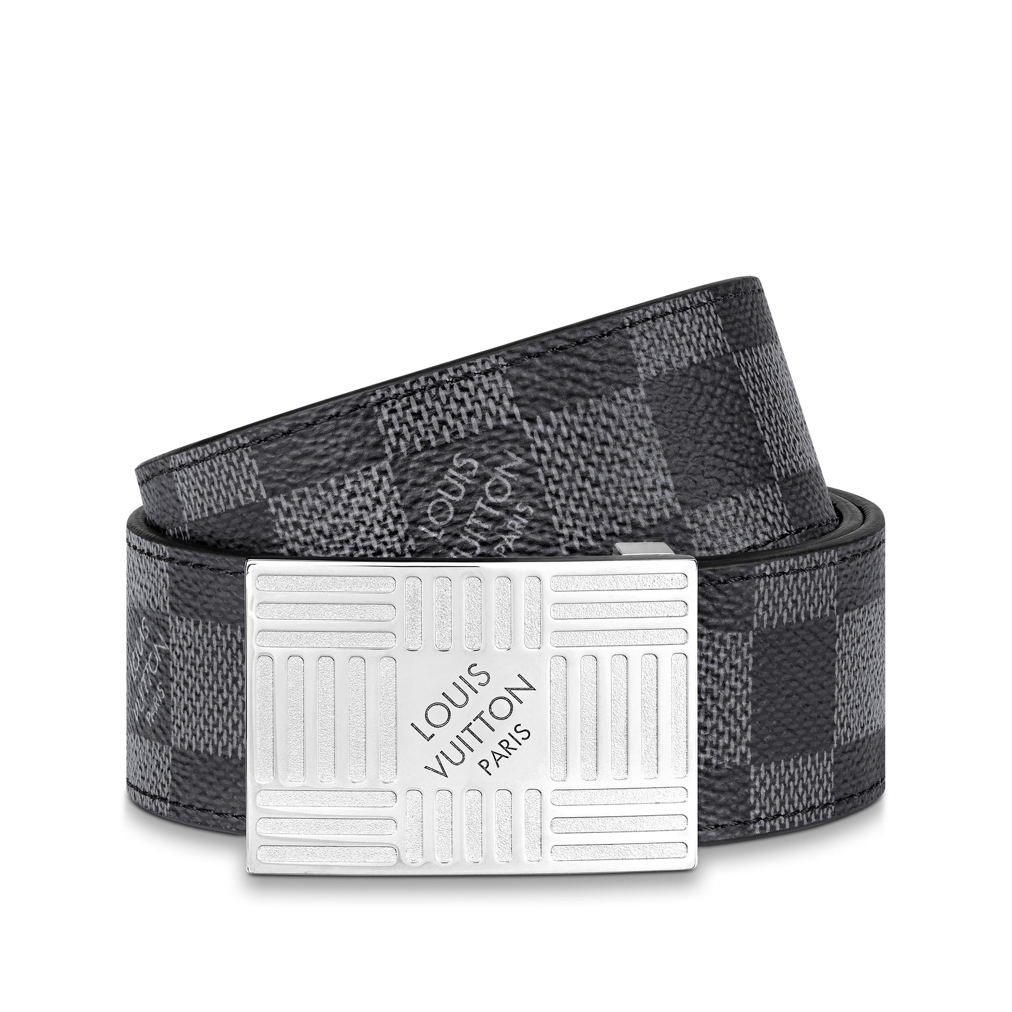 Damier Plate 35MM Reversible Belt - 2