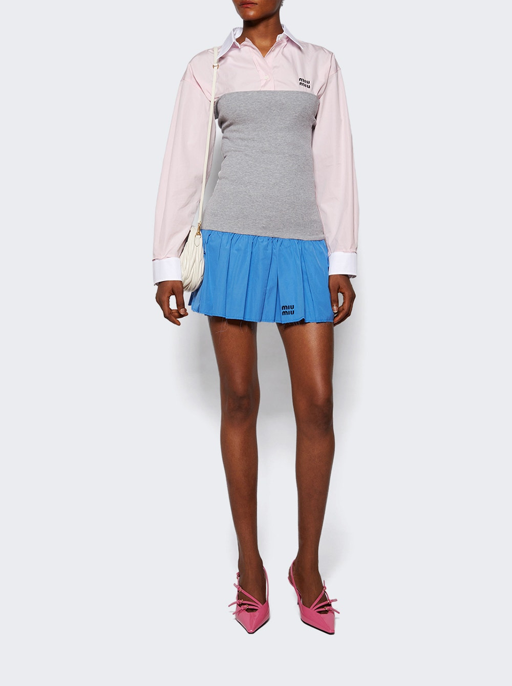 Popeline Shirt Rosa - 5