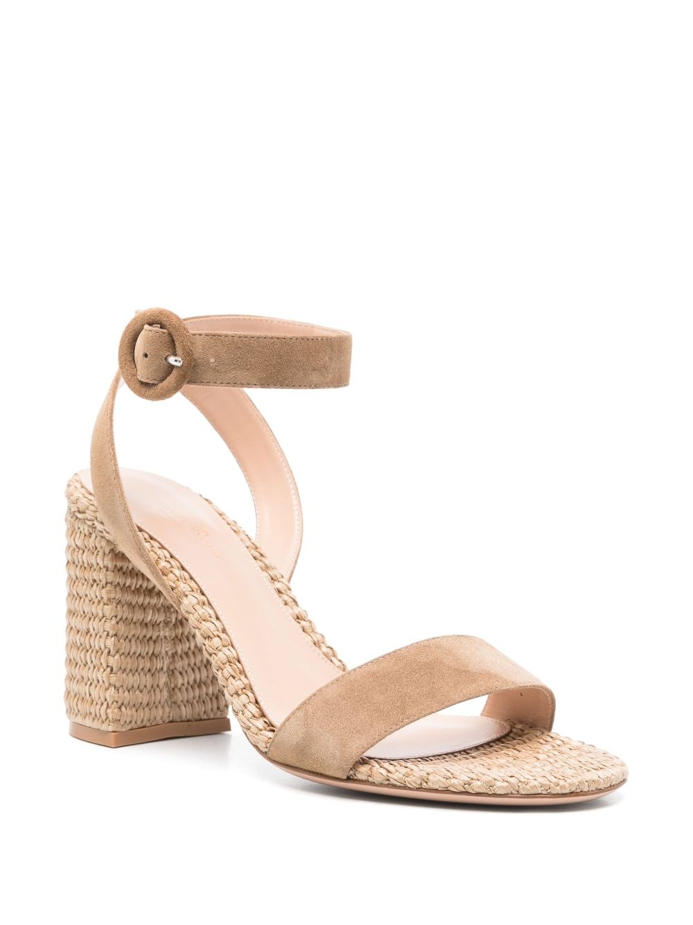 85mm suede sandals - 2