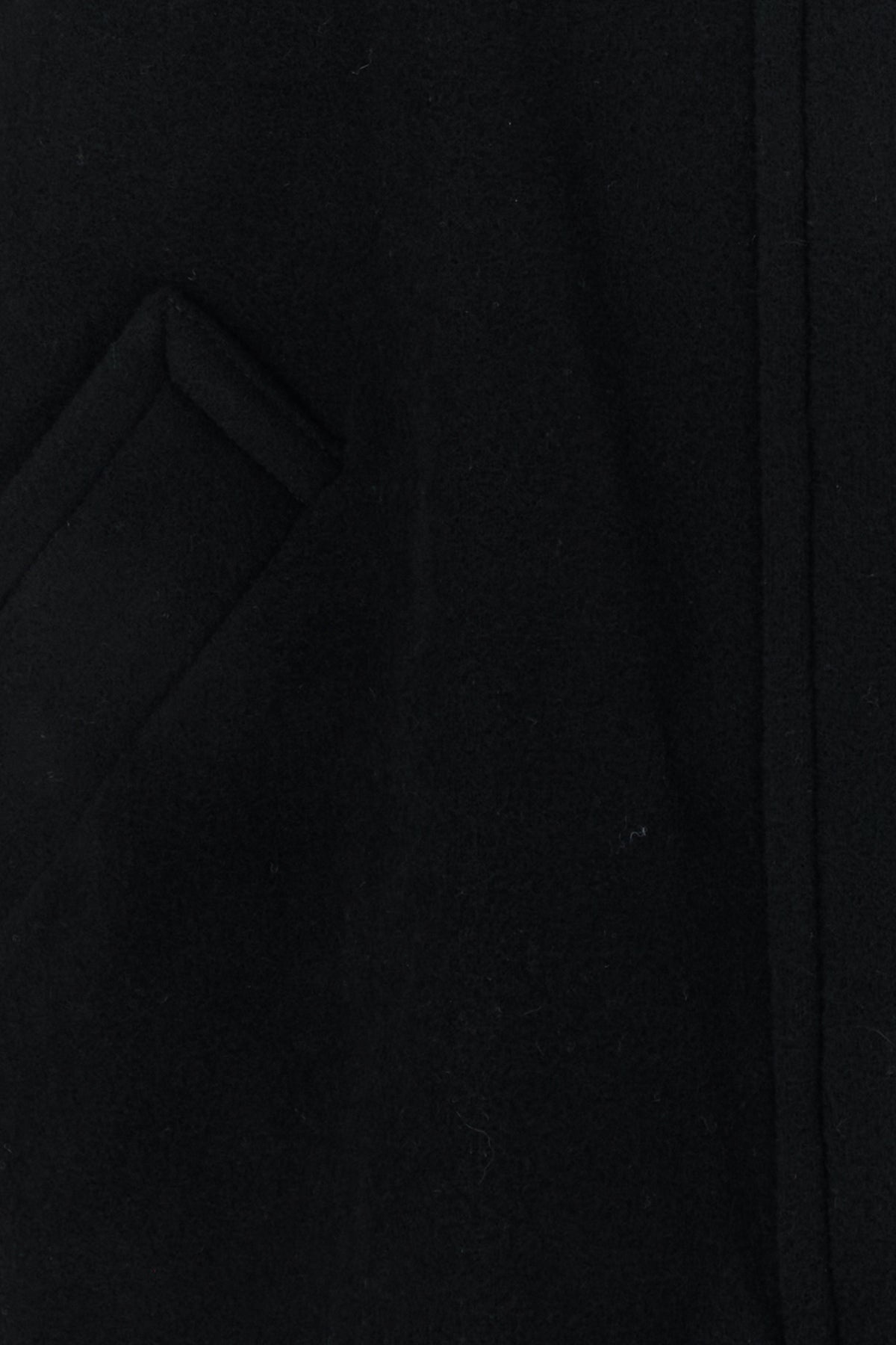 Black wool blend oversize sweater - 3