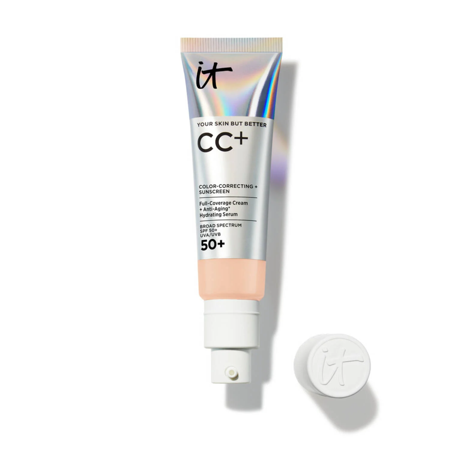 CC+ Cream Full-Coverage Foundation with SPF 50+ - 1