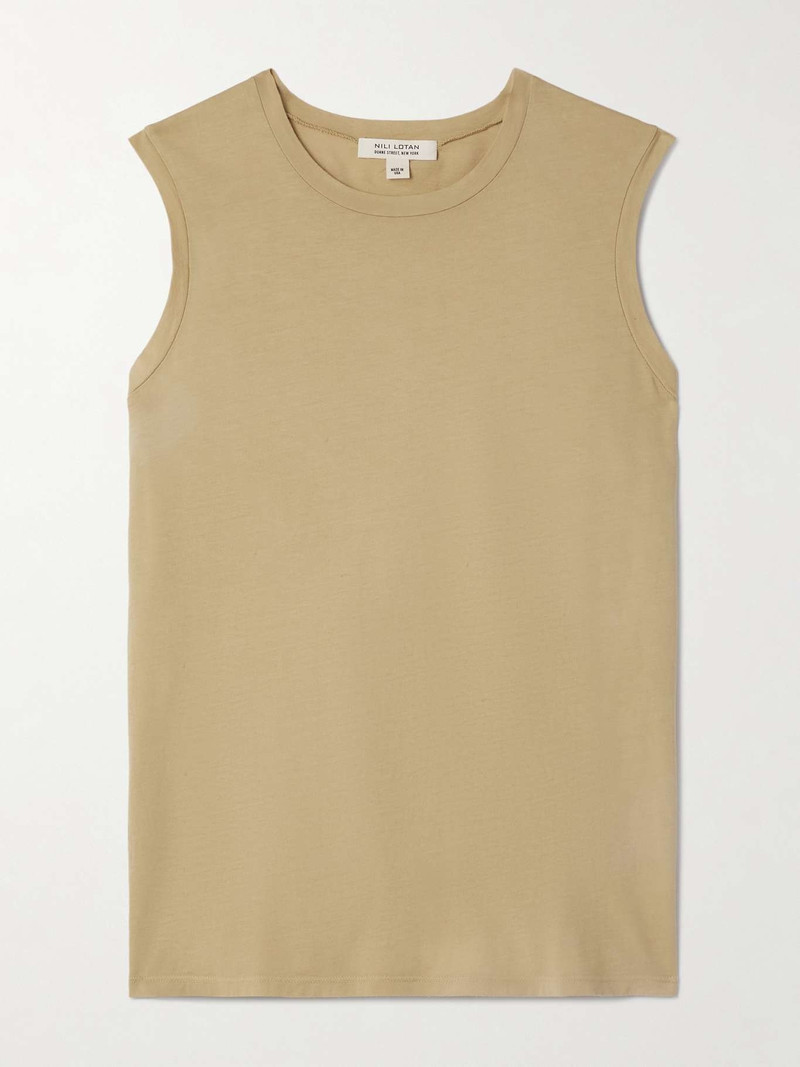 Cotton-jersey tank 1