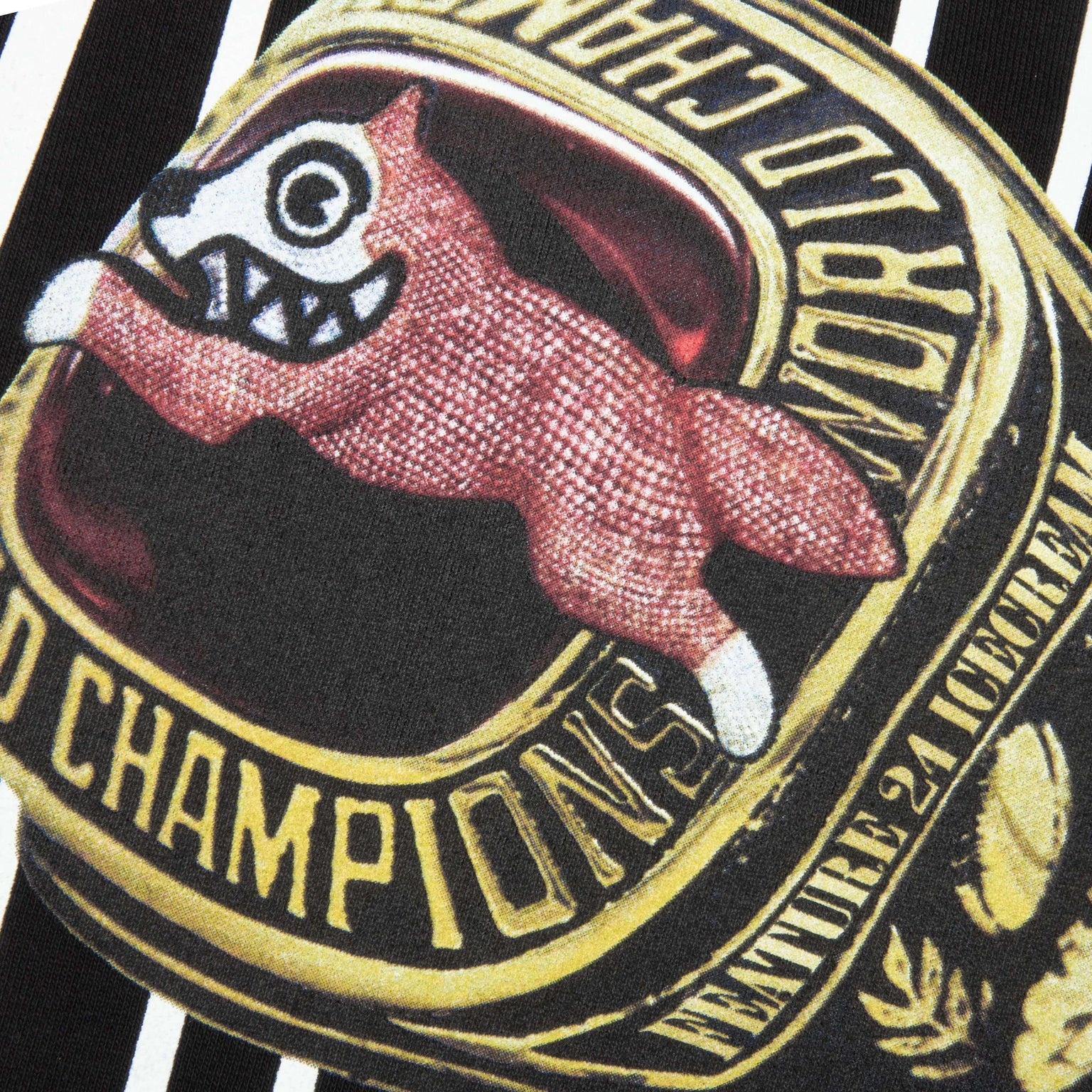 FEATURE X ICECREAM RINGS HOODIE - BLACK - 6