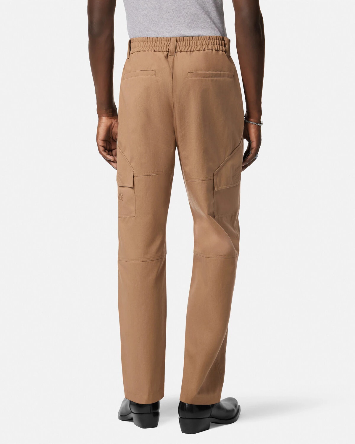 Versace Milano Stamp Cargo Pants - 5