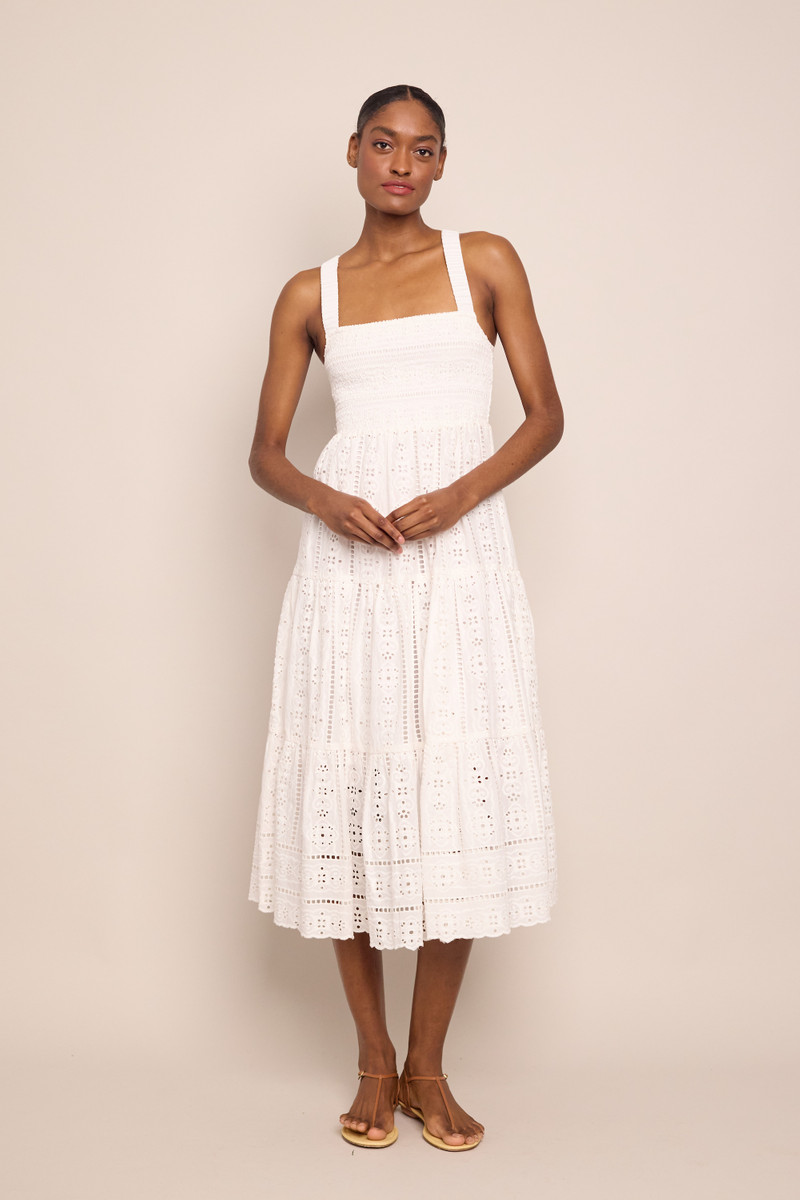 Cara Cara Taormina Dress
Smocked Sweetness, Scalloped to Perfection outlook