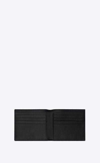 SAINT LAURENT saint laurent paris east/west wallet in smooth leather outlook