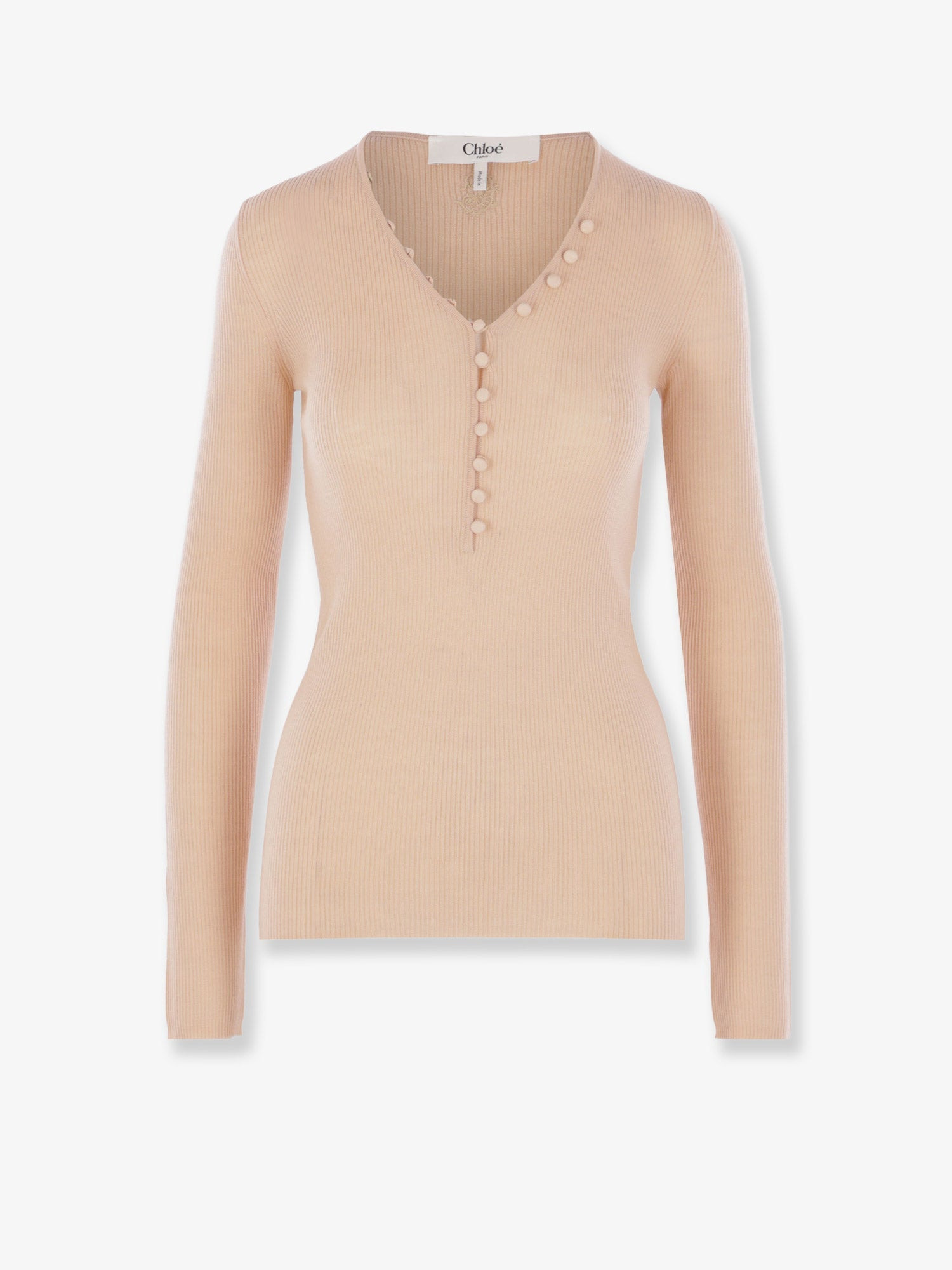 CHLOE' - Chloe' Ribbed Wool Sweater - 1