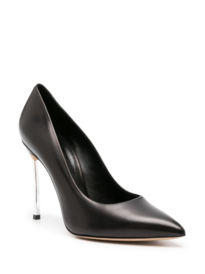 CASADEI Blade 110mm leather pumps outlook