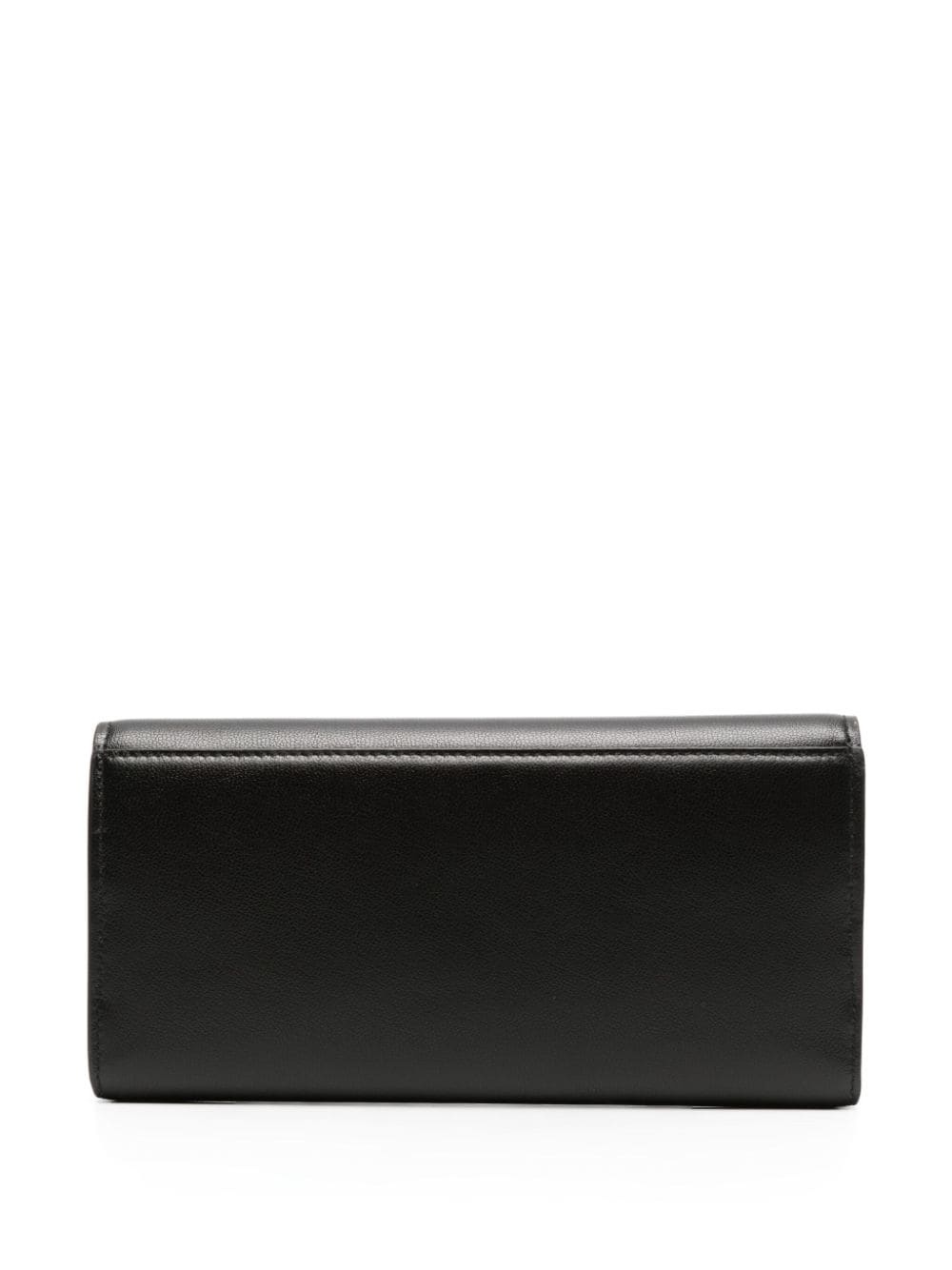 Billie leather flap long wallet - 2