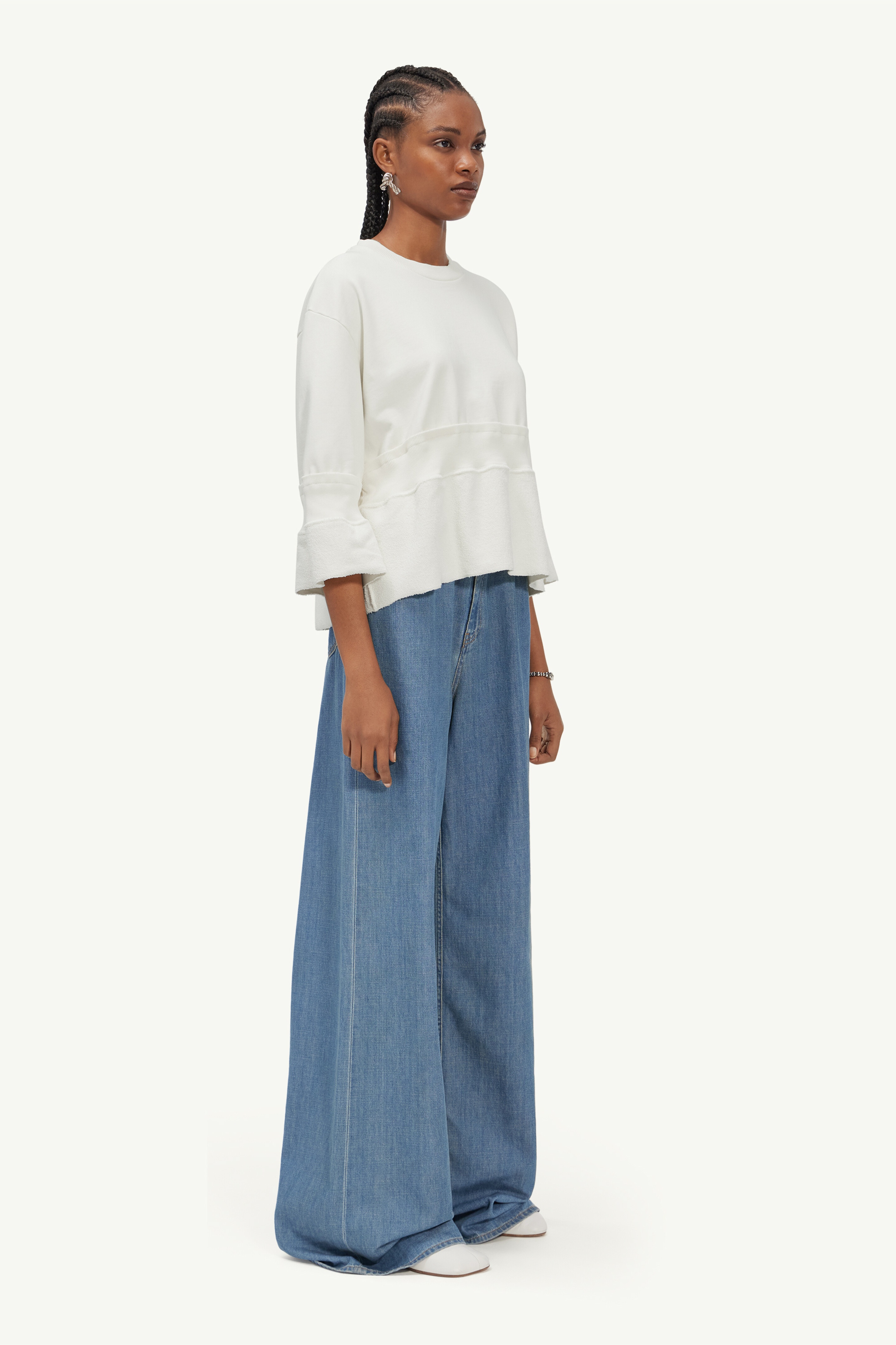 Cropped sweatshirt - 3