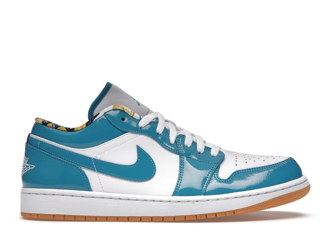 Jordan 1 Low SE Barcelona Cyber Teal - 1