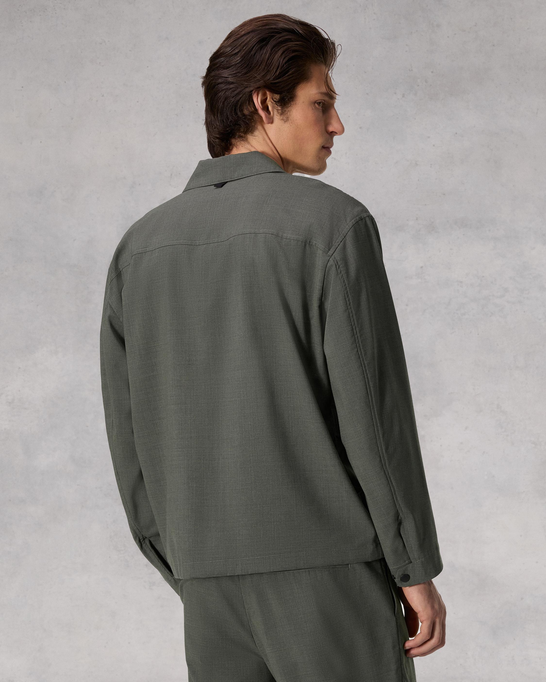 Cade Tropical Wool Jacket
Oversized Fit - 6