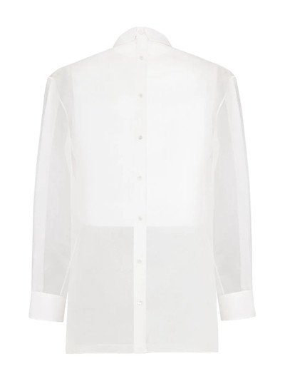 FENDI bib-collar cotton shirt outlook