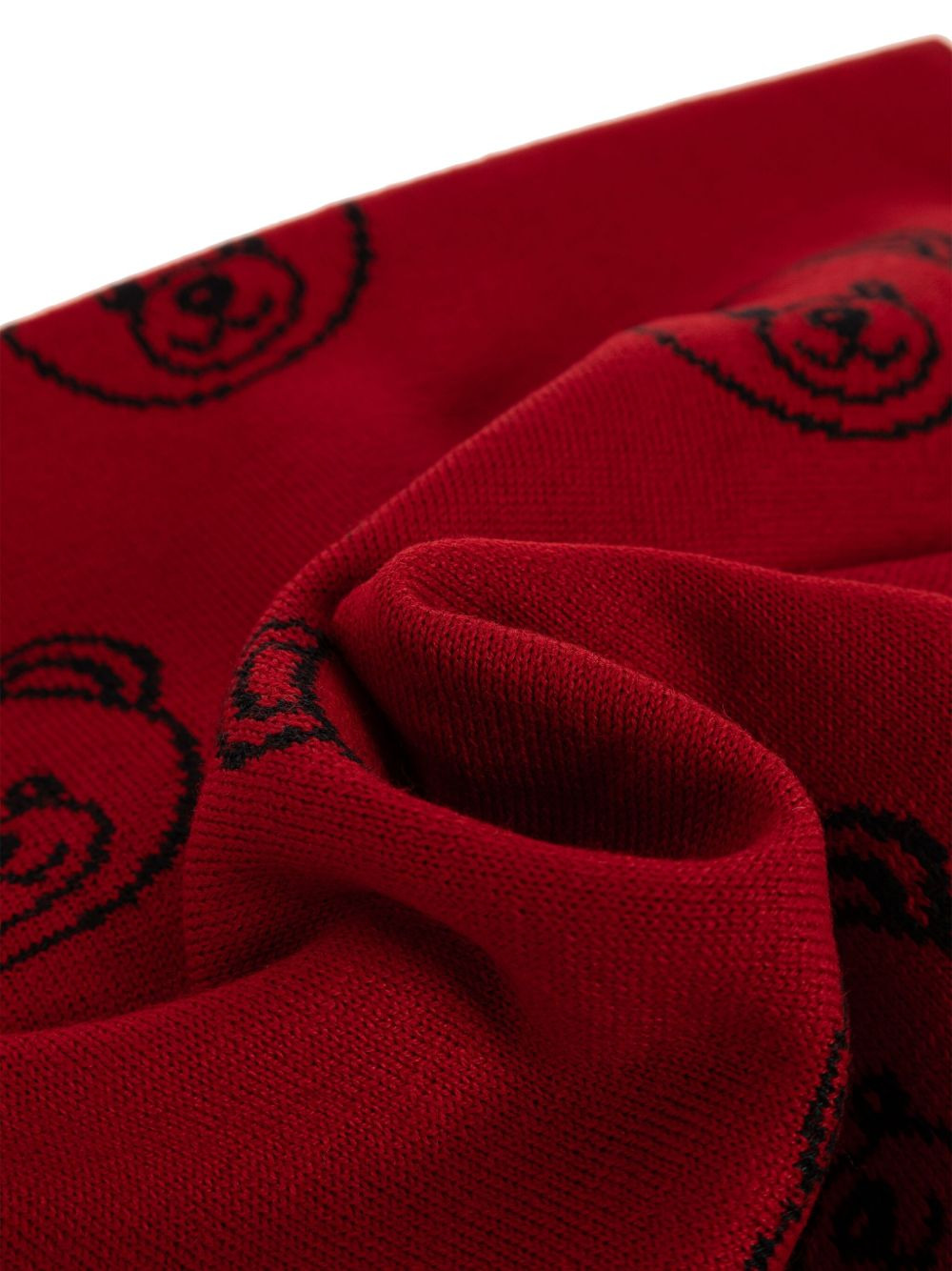 Teddy-print scarf - 2