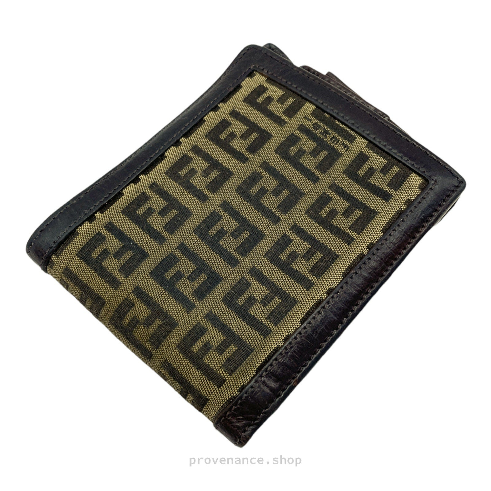Fendi FF Zucca Bifold Wallet - Brown - 4