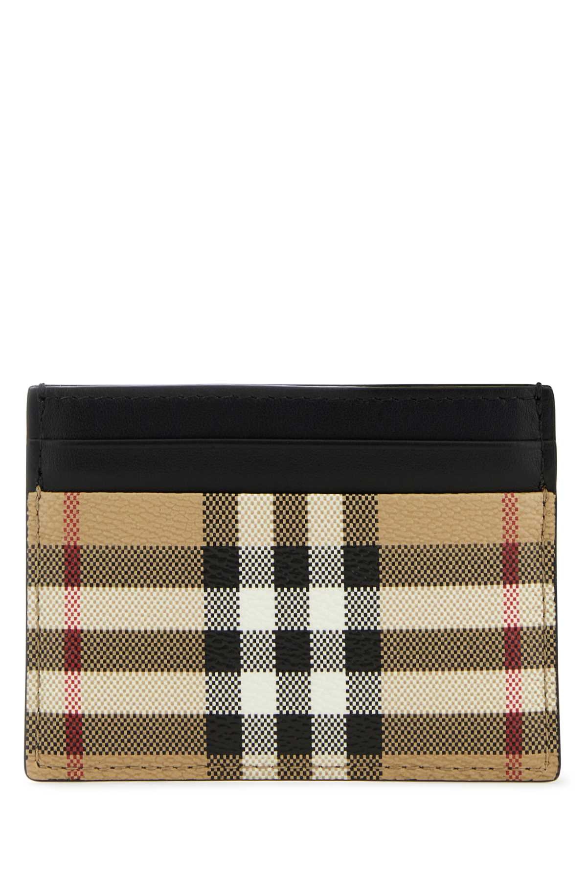Burberry Men Printed Canvas Cardholder - 1