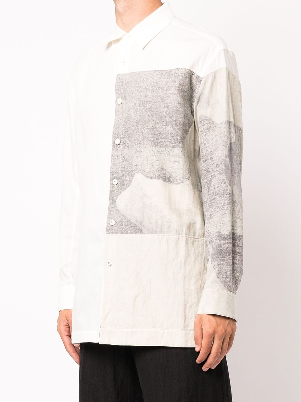 graphic-print longsleeved shirt - 3