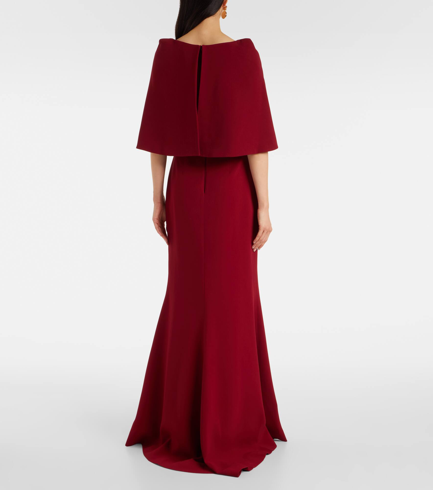 Caped cady gown - 3