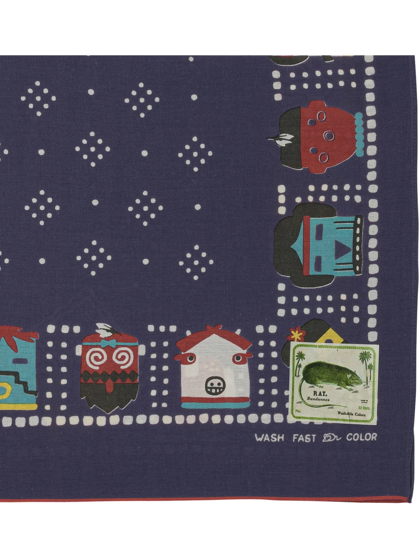 Kapital "kachina & Peckish Rainbowy" Scarf - 2