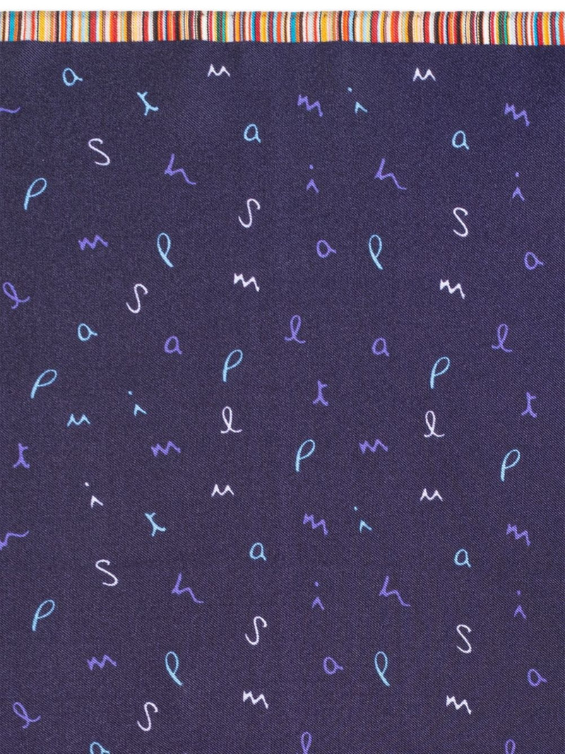 Paul Smith silk scarf outlook
