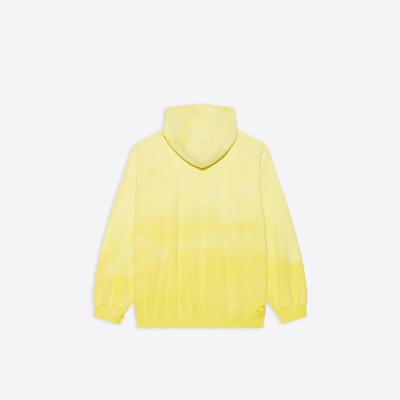 BALENCIAGA Boxy Hoodie in Yellow outlook