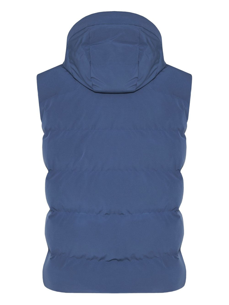 Paul & Shark hooded quilted gilet outlook