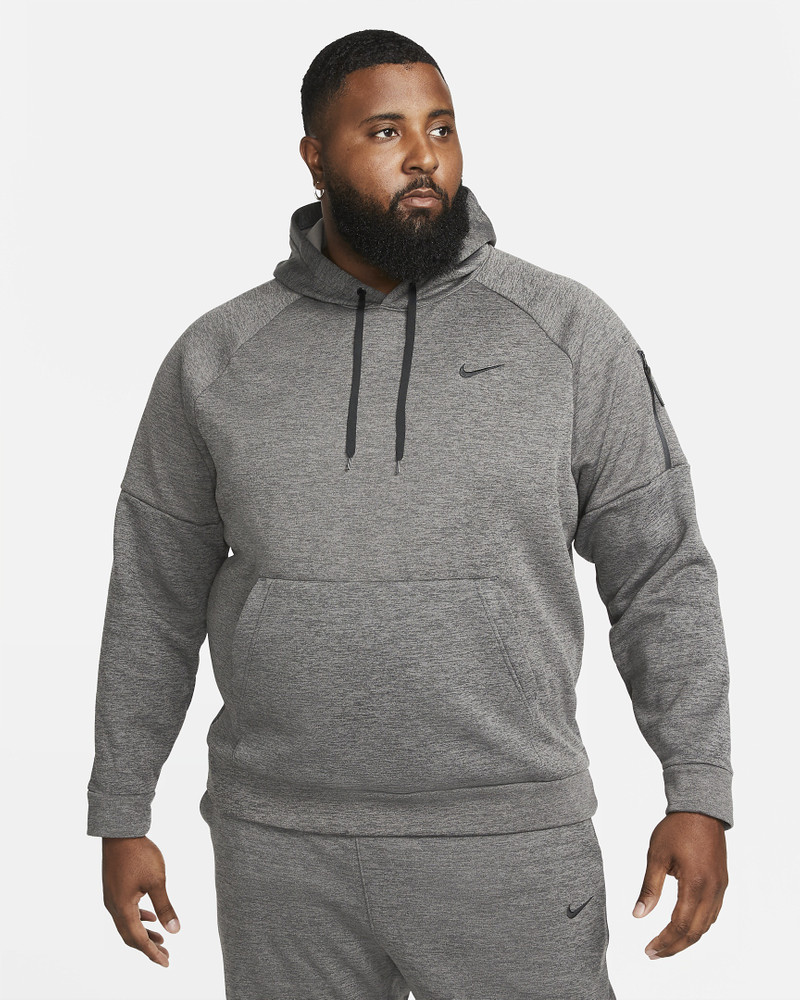 Nike Therma Men's Therma-FIT Hooded Fitness Pullover 8